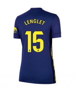 Günstige Atletico Madrid Clement Lenglet #15 Auswärtstrikot Damen 2025-26 Kurzarm